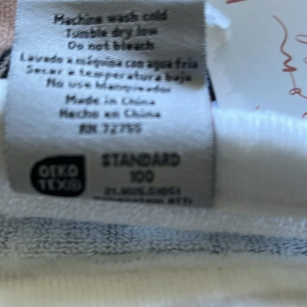 NWT From Paris With Love-Live Love Travel Bath Towels Set 3 Pc Set 100% Cotton